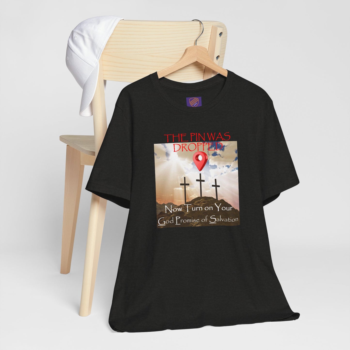Calvary - Faith - Inspired Unisex Jersey Tee