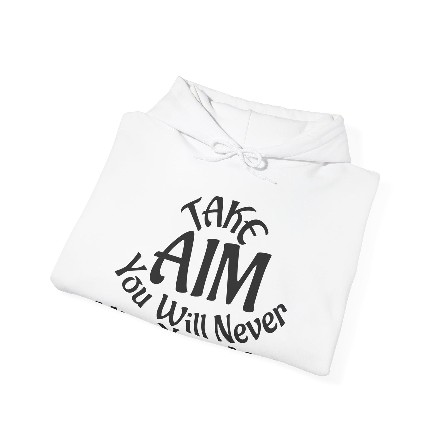 Take Aim - Faith - Inspired - Unisex Hooded Sweatshirt