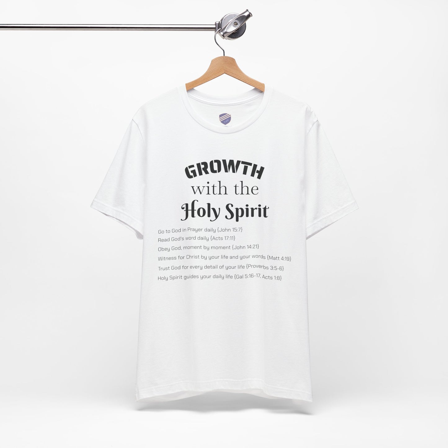 GROWTH - Faith - Inspired Unisex Jersey Short Sleeve Tee