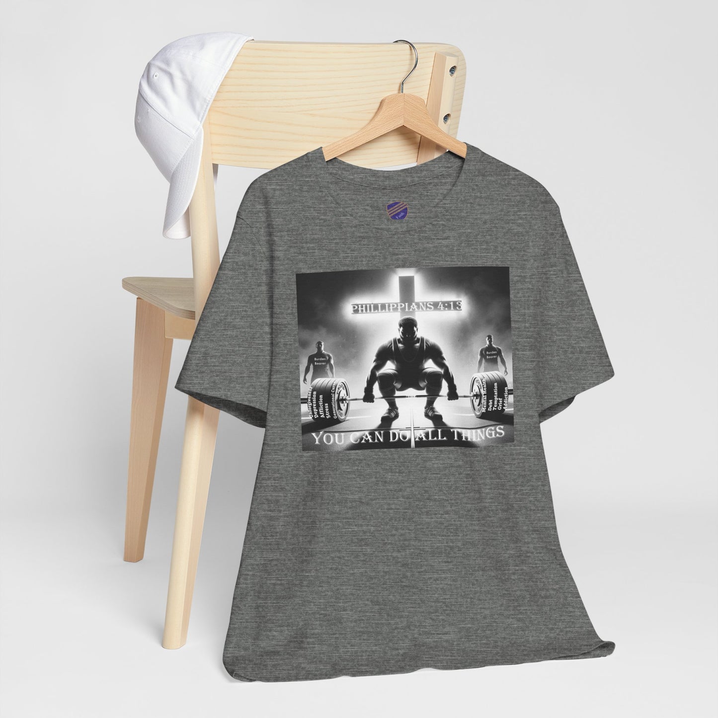 Can Do Strength - Faith - Inspired T-Shirt with Motivational Design