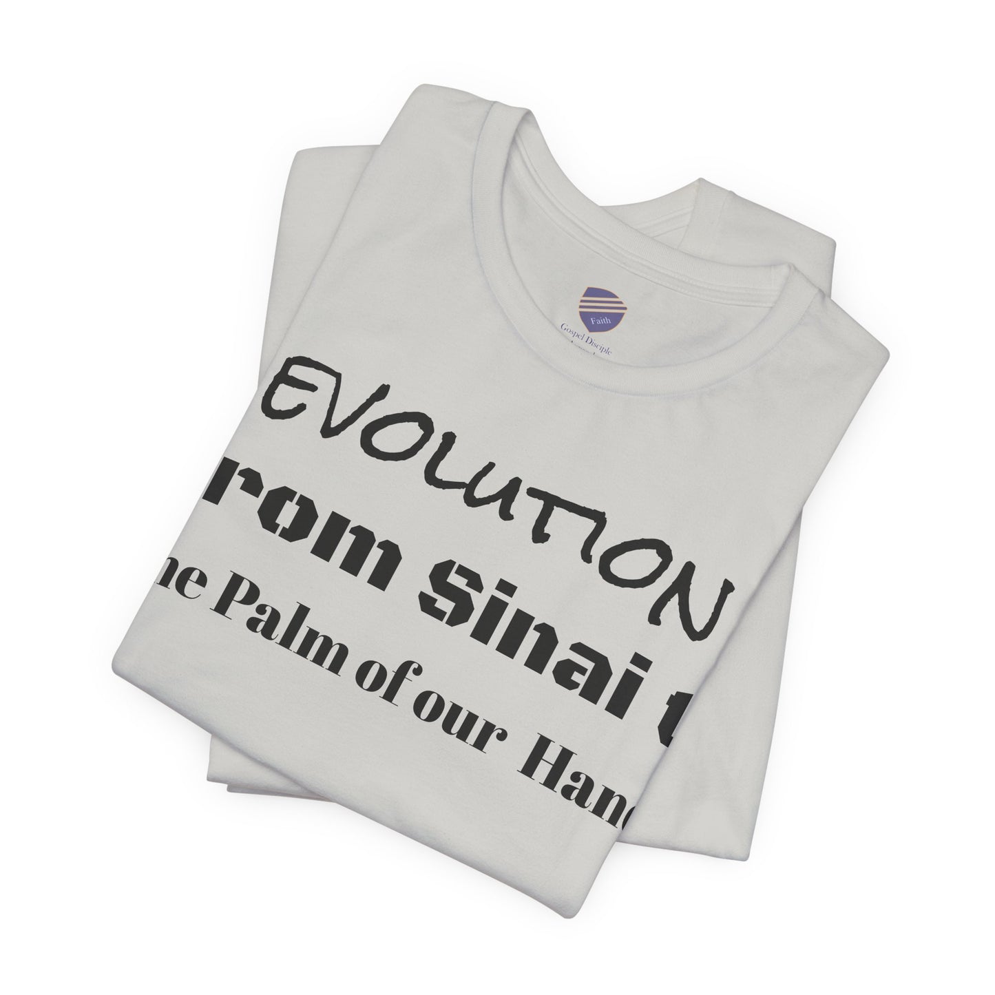 The Word Evolution - Faith - Inspired Jersey Short Sleeve Shirt
