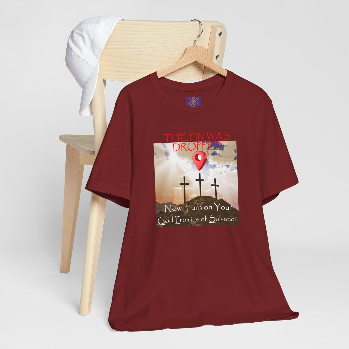 Calvary - Faith - Inspired Unisex Jersey Tee
