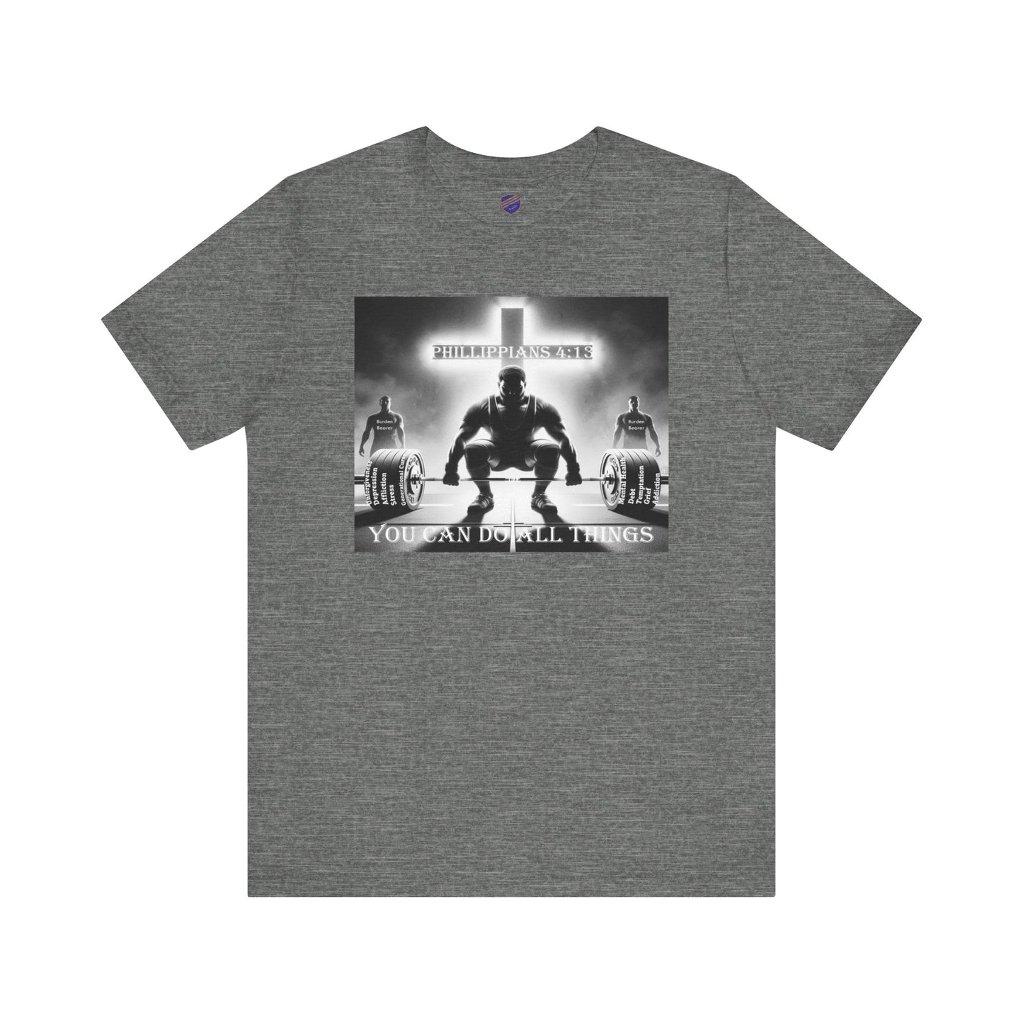 Can Do Strength - Faith - Inspired T-Shirt with Motivational Design