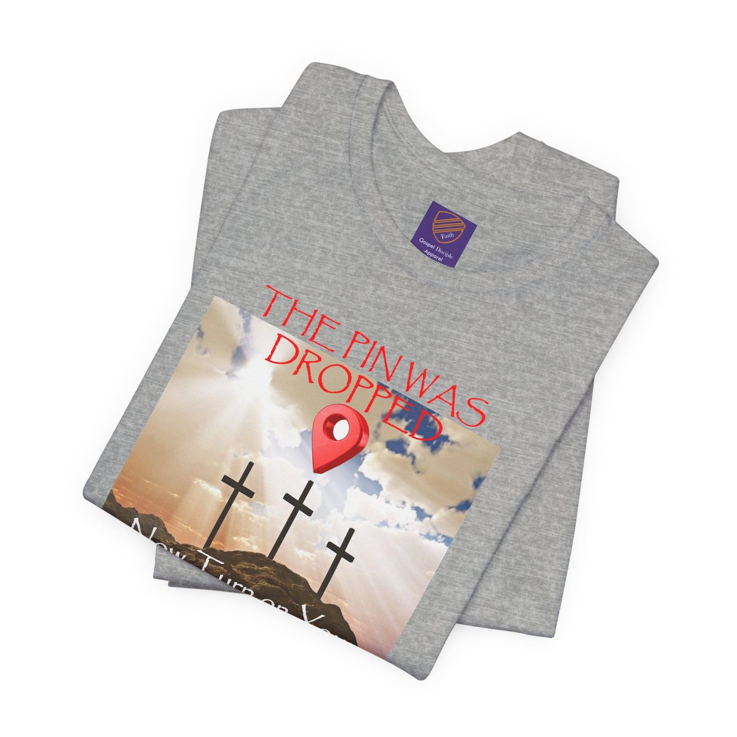 Calvary - Faith - Inspired Unisex Jersey Tee