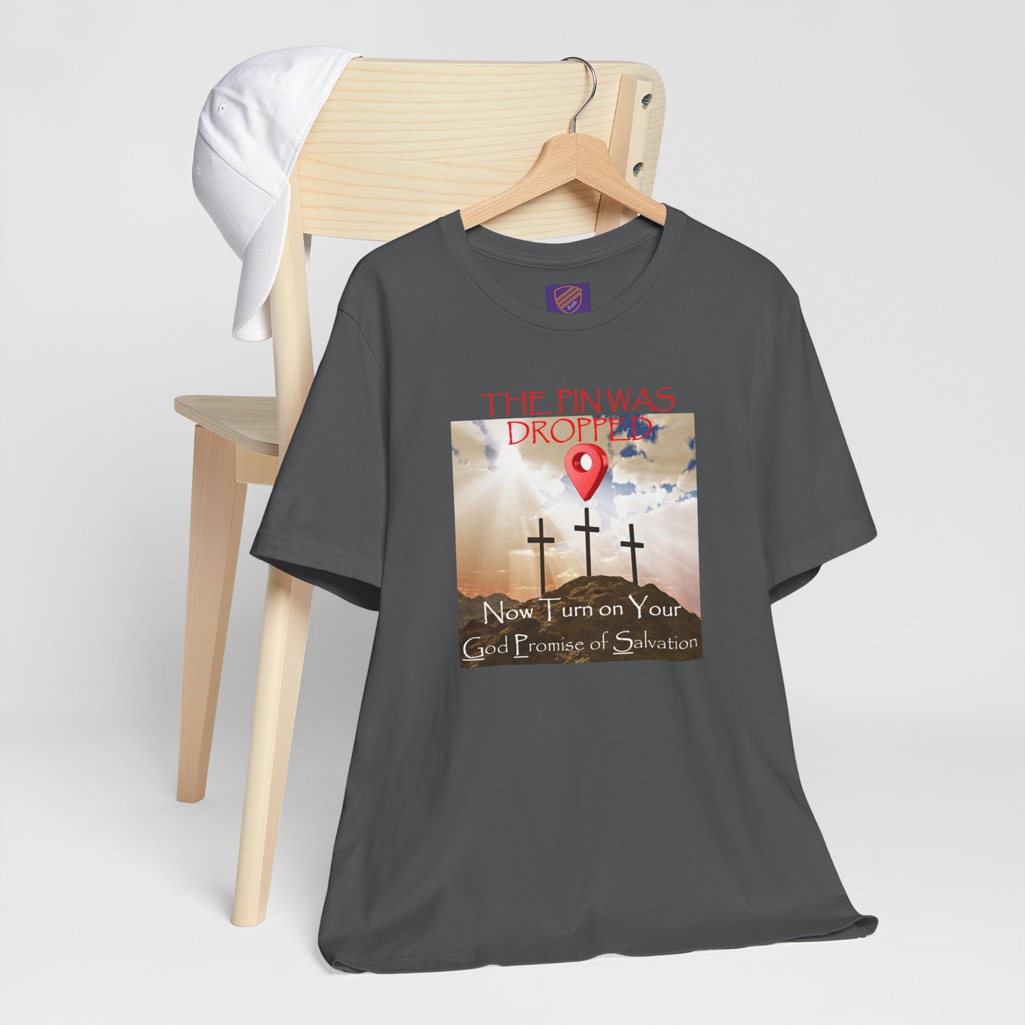 Calvary - Faith - Inspired Unisex Jersey Tee