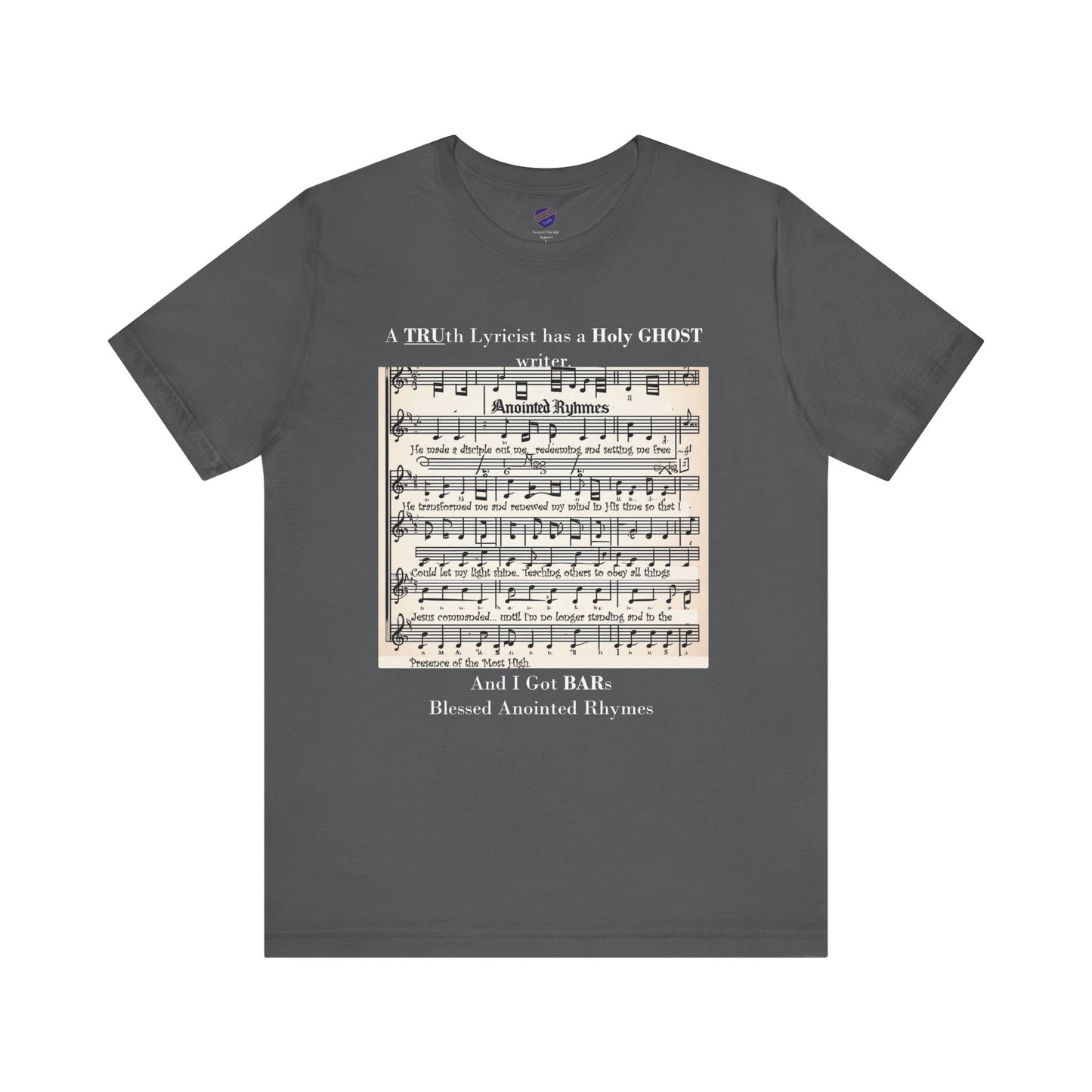 BARs - Blessed Anointed Rhymes - Faith - Inspired Jersey Short Sleeve Shirt