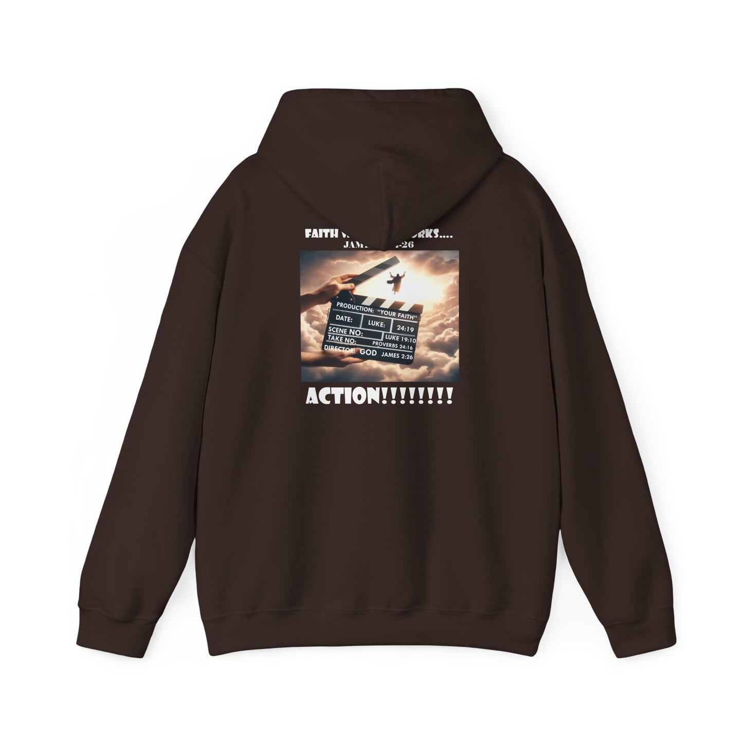 Put In the Work - Faith - Inspired Unisex Heavy Blend Hooded Pullover