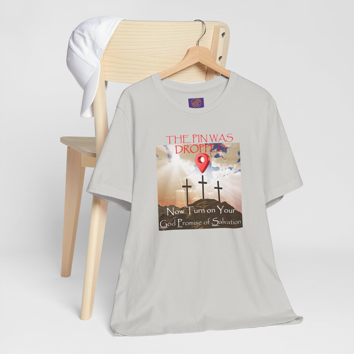 Calvary - Faith - Inspired Unisex Jersey Tee