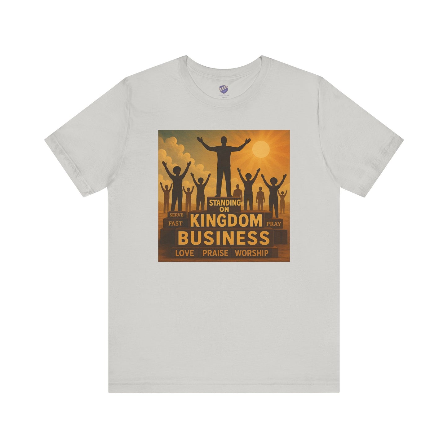 Kingdom Business - Faith - Inspired Unisex Jersey Short Sleeve Shirt