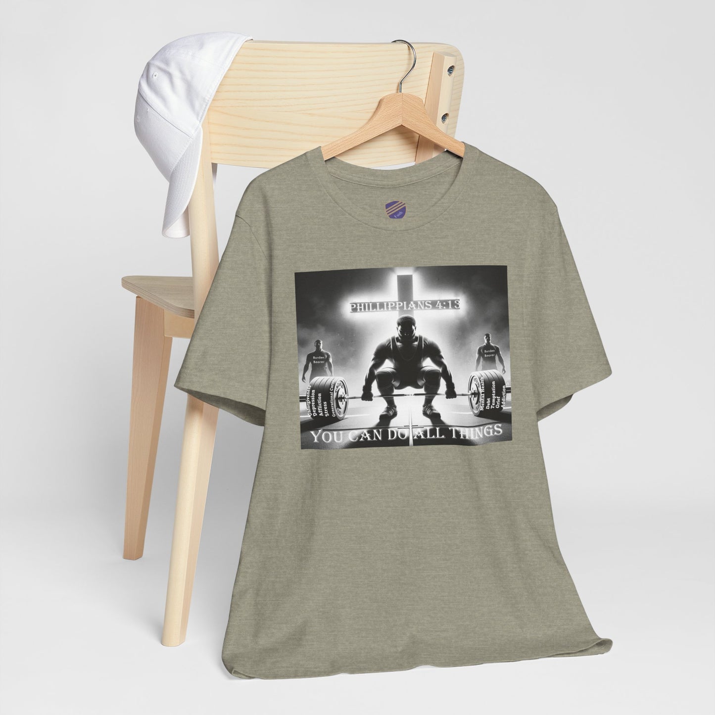 Can Do Strength - Faith - Inspired T-Shirt with Motivational Design