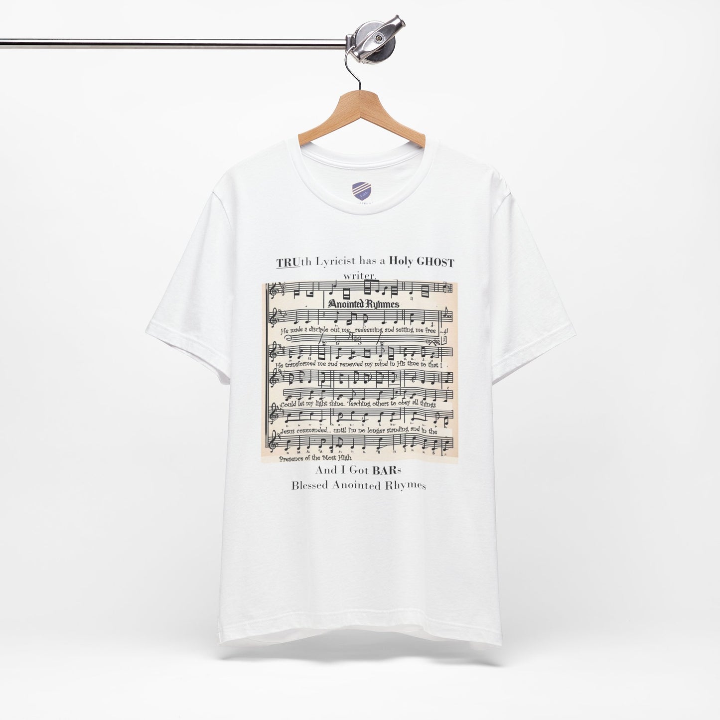 BARs - Blessed Anointed Rhymes - Faith - Inspired Jersey Short Sleeve Shirt
