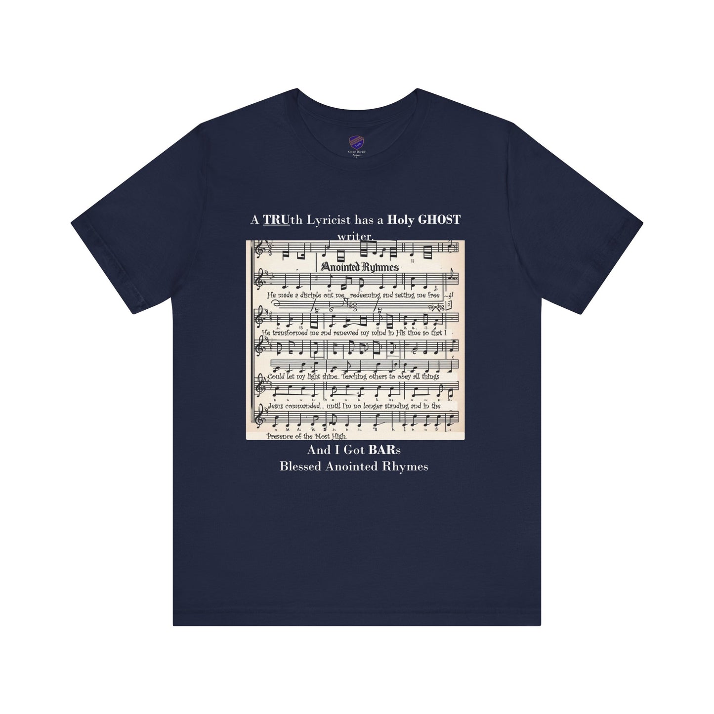 BARs - Blessed Anointed Rhymes - Faith - Inspired Jersey Short Sleeve Shirt