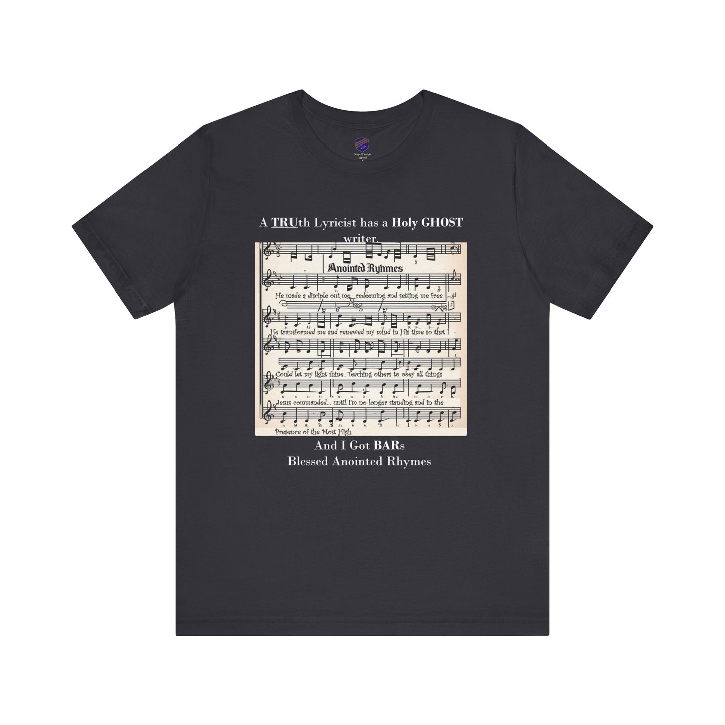 BARs - Blessed Anointed Rhymes - Faith - Inspired Jersey Short Sleeve Shirt