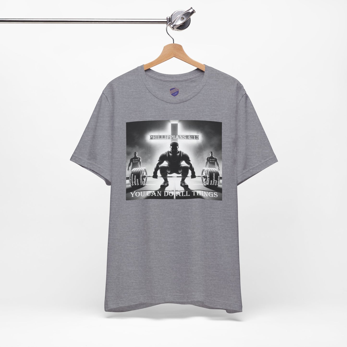 Can Do Strength - Faith - Inspired T-Shirt with Motivational Design