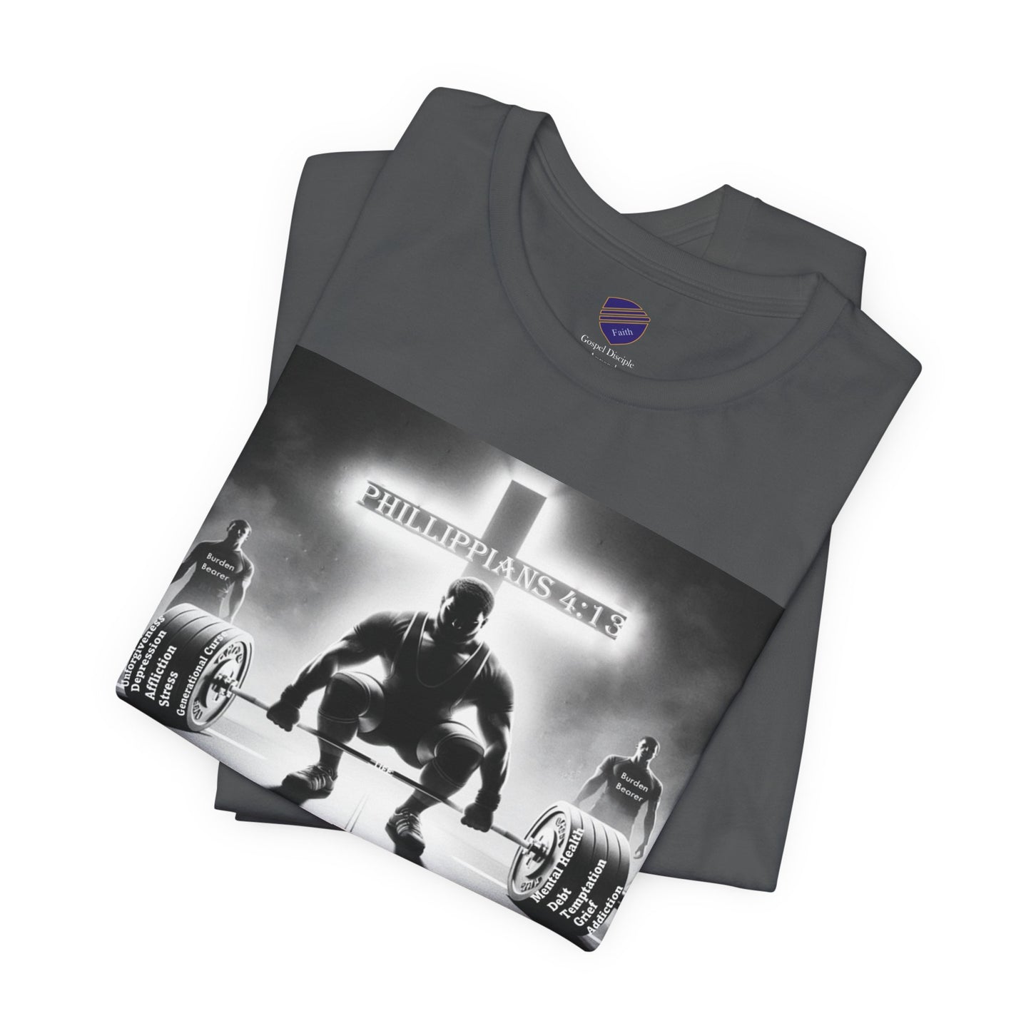Can Do Strength - Faith - Inspired T-Shirt with Motivational Design