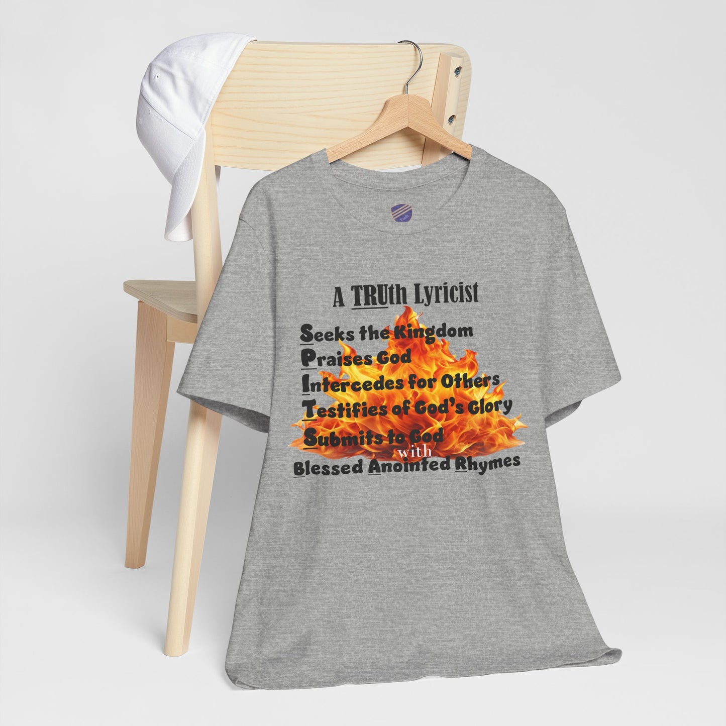 Fire - Faith - Inspired Unisex Tee