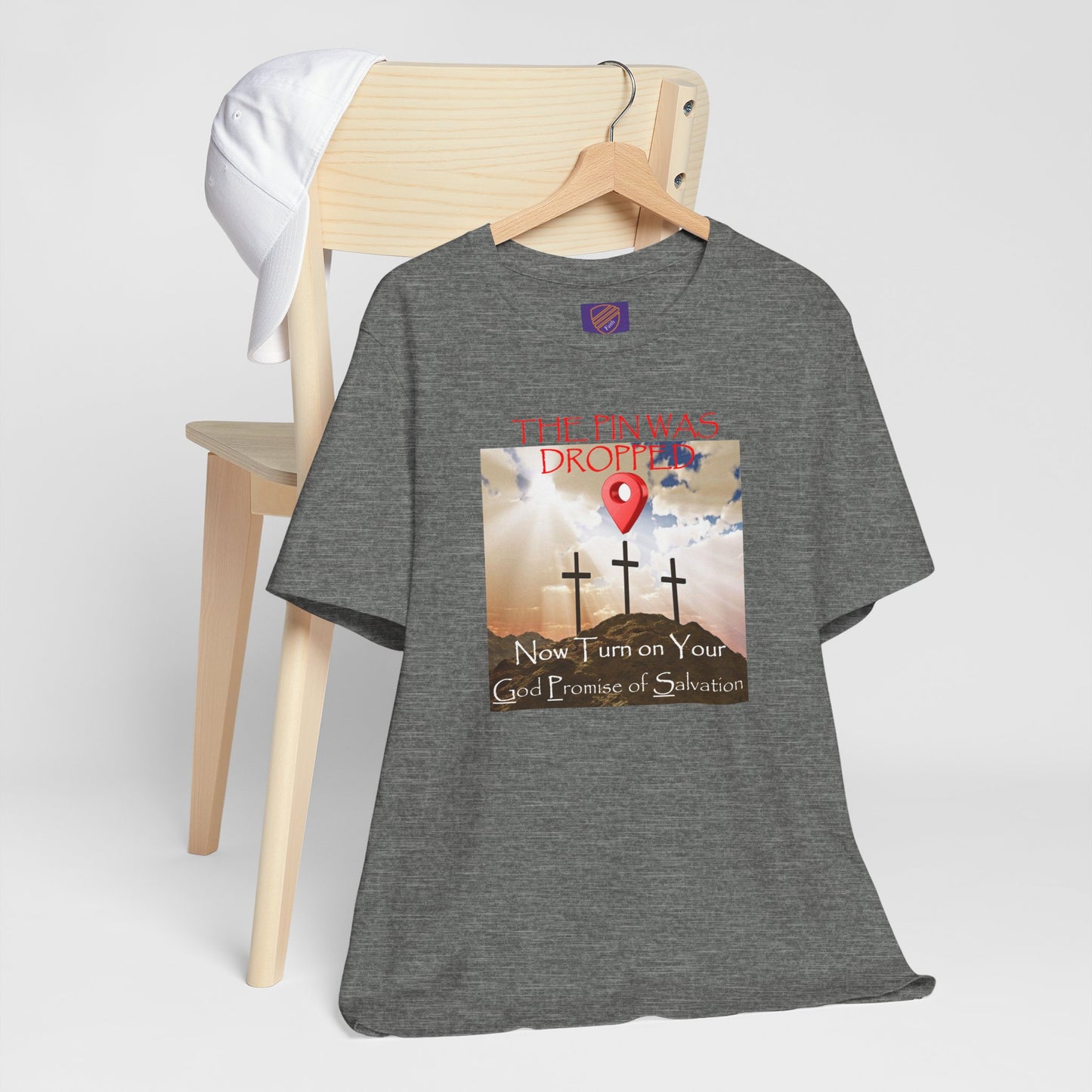 Calvary - Faith - Inspired Unisex Jersey Tee