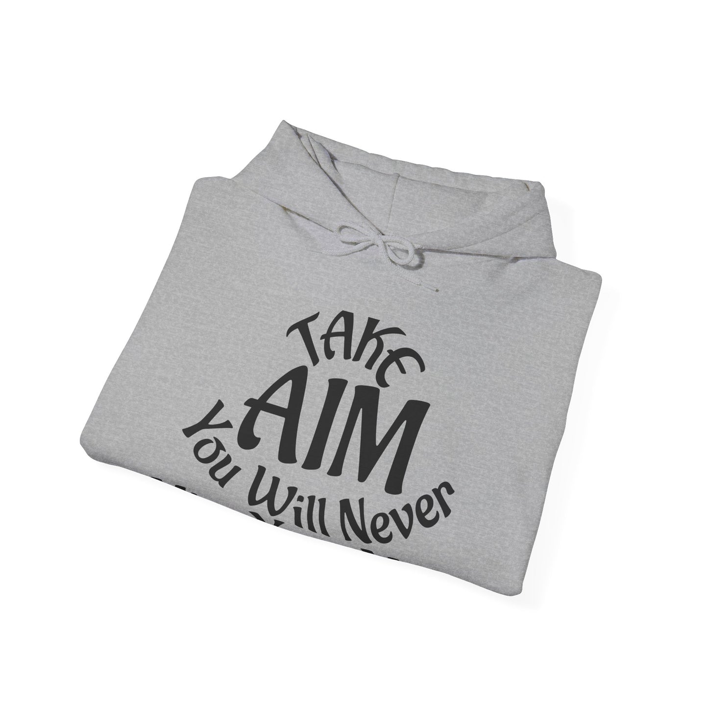 Take Aim - Faith - Inspired - Unisex Hooded Sweatshirt