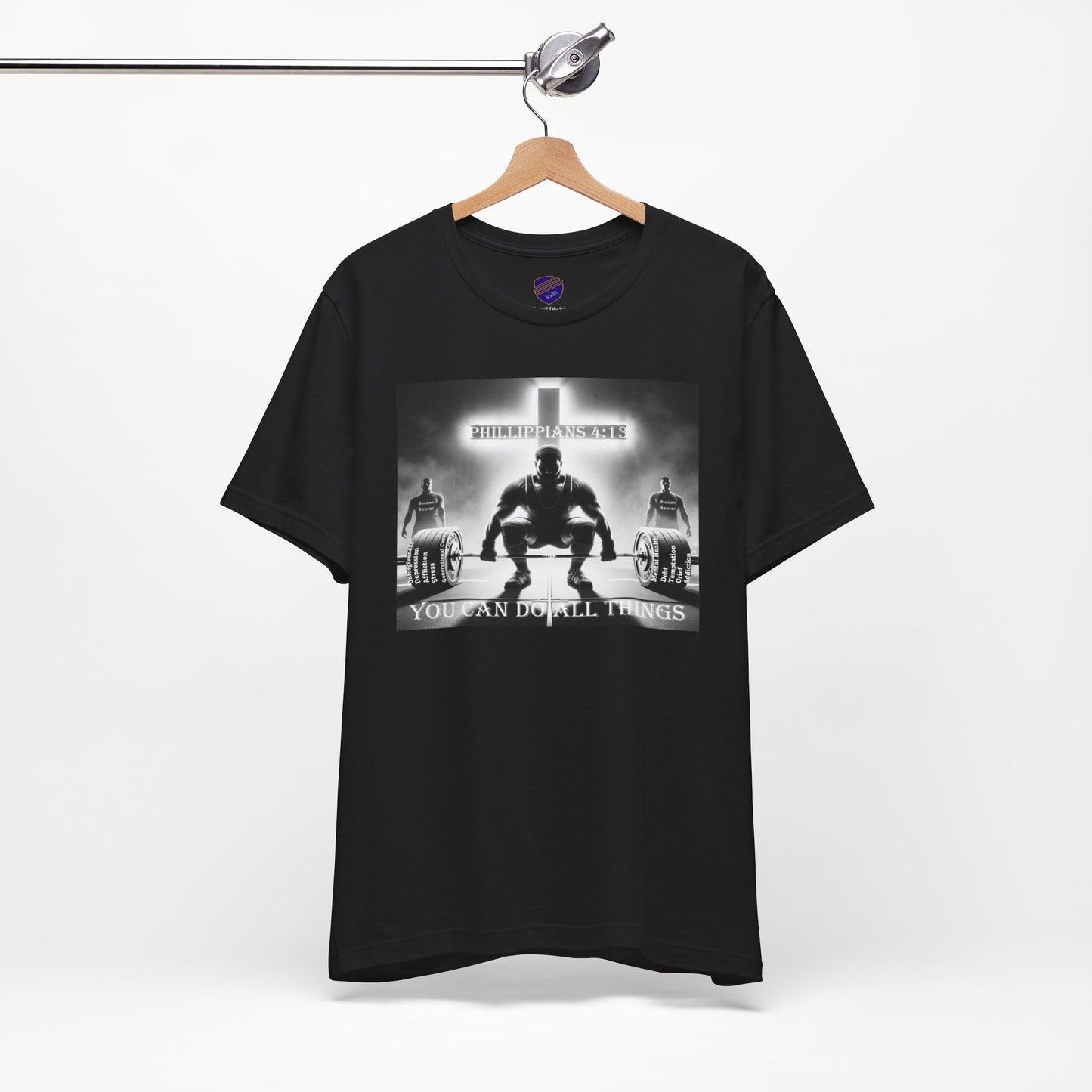 Can Do Strength - Faith - Inspired T-Shirt with Motivational Design