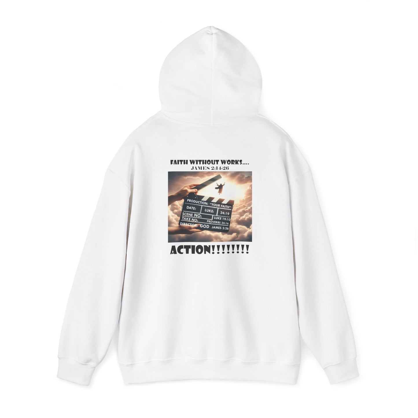 Put In the Work - Faith - Inspired Unisex Heavy Blend Hooded Pullover